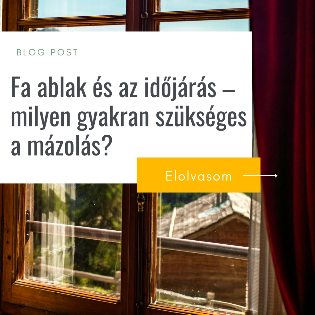 Fa ablak és az időjárás Szobafestés Budapest Dabudo