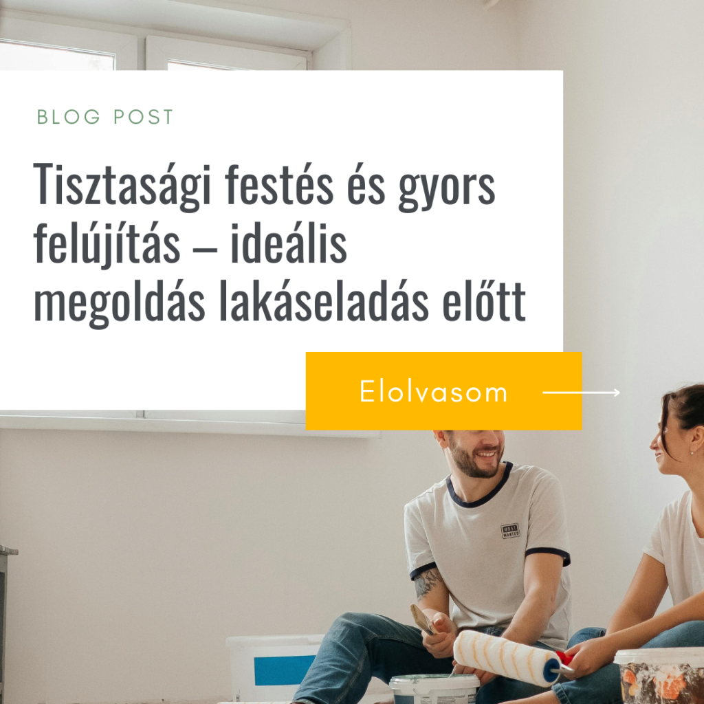 Tisztasagi festes es gyors felujitas